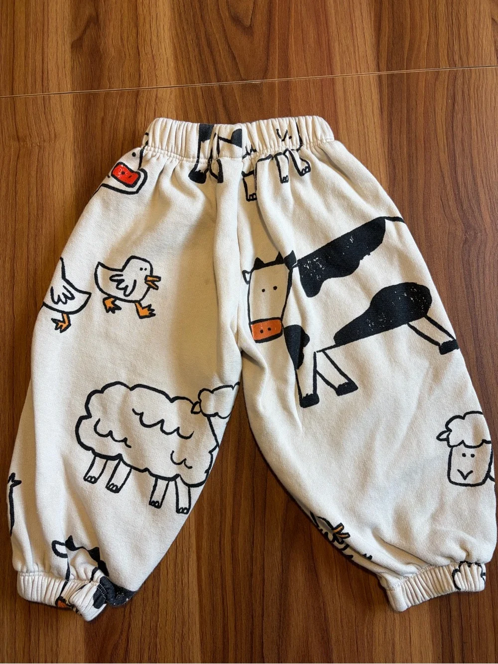 Zara 4Y Farm Animal Sweat Set
